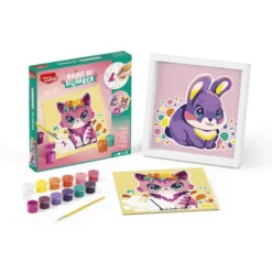 JUEGO MAPED CREATIV PINTA POR NUMEROS GATO/CONEJO