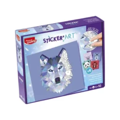 JUEGO MAPED CREATIVO STICKER'ART PEGATINAS AL NUMERO