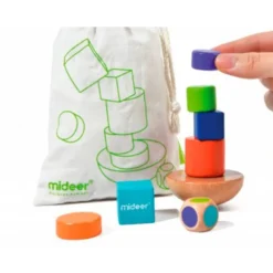 JUEGO MIDEER BALANCEO EQUILIBRA LAS FIGURAS MADERA +3 AÑOS