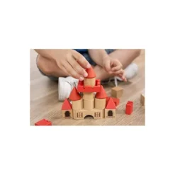 JUEGO MINILAND DE CONSTRUCCCION 100 PIEZAS MATERIAL MADERA ECOLOGICA