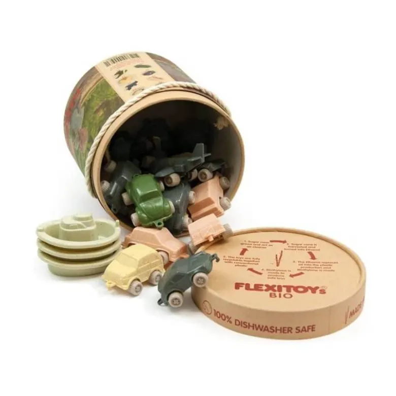 JUEGO VIKINGTOYS COCHES 25 PIEZAS ECO-BIO