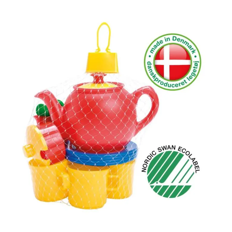 Juego de imitación a partir de 2 años Juego de Té para 4 Dantoy