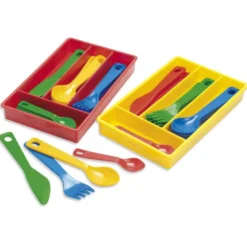 Juego de imitación a partir de 2 años Cuberteria para 4 Dantoy