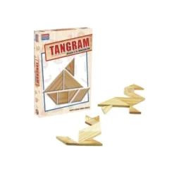 Juego de mesa Tangram madera Falomir