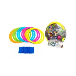 JUEGO DE RAYUELA HOPSCOTH RINGS DESIGNS +3 AÑOS