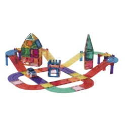 JUEGO DIDACTICO AMAYA CIRCUITO DE COCHES MAGNETICO 108 PIEZAS