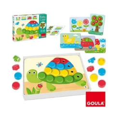 Juego didactico a partir de 2 años Mosaico Baby Color de Goula