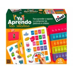 Juego didactico a partir de 5 años Yo aprendo las silabas Diset