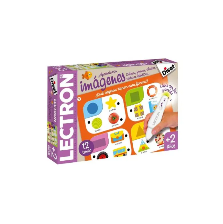 Juego didactico a partir de 2 años Lectron Aprendo con imagenes Diset