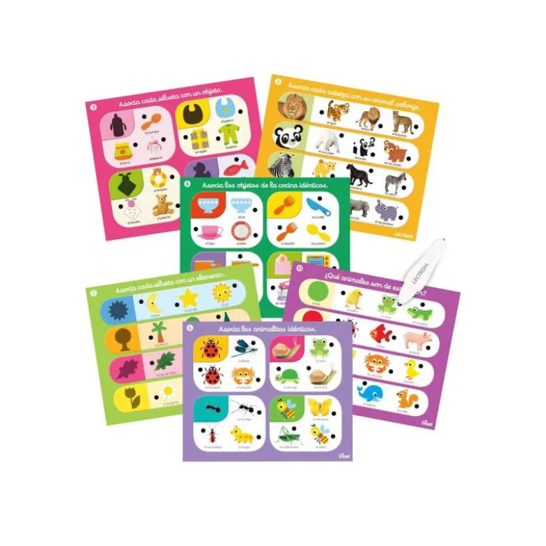 Juego didactico a partir de 2 años Lectron Aprendo con imagenes Diset