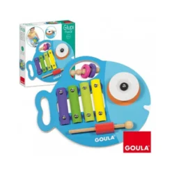 Juego Didactico a partir de 2 años Glupy musical 3 en 1 Goula