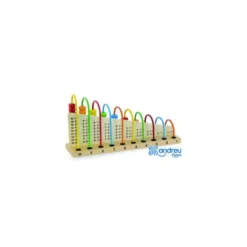 Juego Didactico a partir de 3 años Abaco Sumas y restas Andreutoys