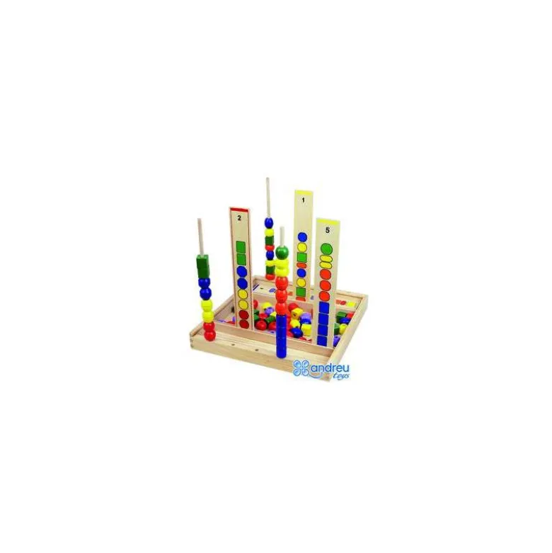 Juego Didactico a partir de 3 años Manipulación y Percepcion visual Andreutoys