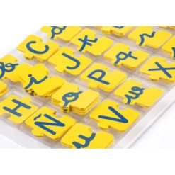Juego Didactico a partir de 3 años Abecedario Mayusculas 168 piezas Miniland