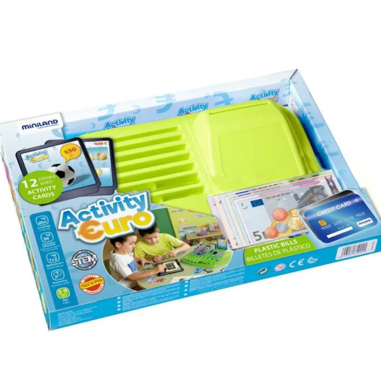 Juego Didactico a partir de 5 años Activity Euro Tray Miniland