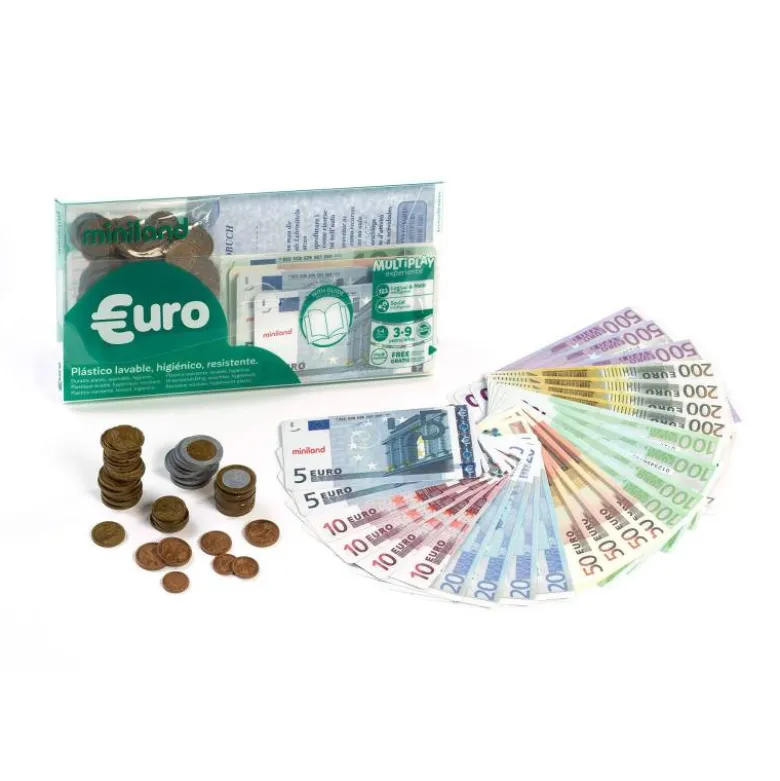 Juego Didactico a partir de 5 años Monedas y billetes Miniland