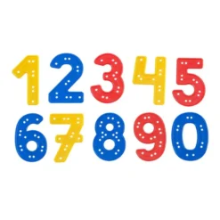 Juego Didactico a partir de 3 años Set de numeros para coser Miniland