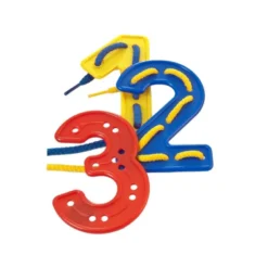 Juego Didactico a partir de 3 años Set de numeros para coser Miniland