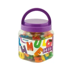 Juego Didactico a partir de 3 años Letras magneticas mayusculas Miniland
