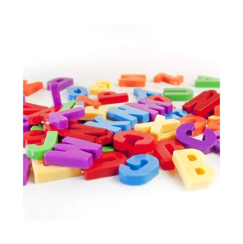 Juego Didactico a partir de 3 años Letras magneticas mayusculas Miniland