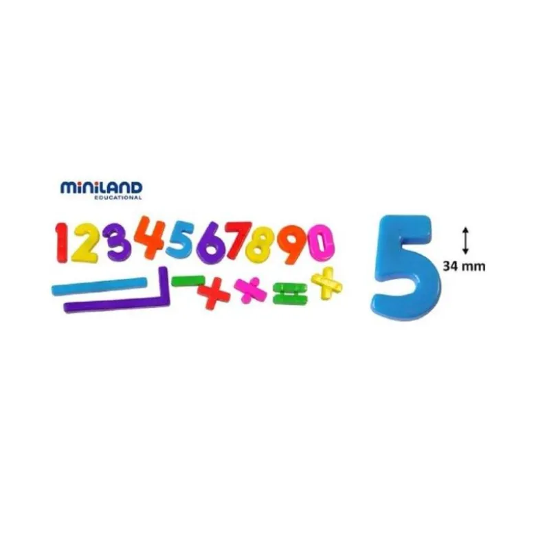 Juego Didactico a partir de 3 años Numeros magneticos Miniland