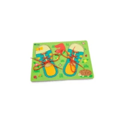 Juego Didactico a partir de 3 años Enhebrar, hilar y coser Andreutoys
