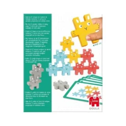 Juego Didactico a partir de 2 años Apilable Conejitos Goula