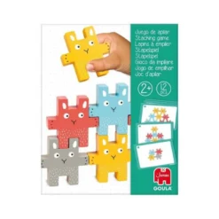 Juego Didactico a partir de 2 años Apilable Conejitos Goula