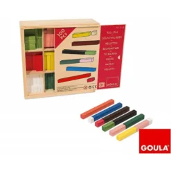 Juego didáctico a partir de 3 años 300 Regletas en Caja Goula