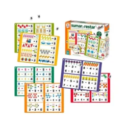 Juego didáctico a partir de 5 años Sumar y restar Diset