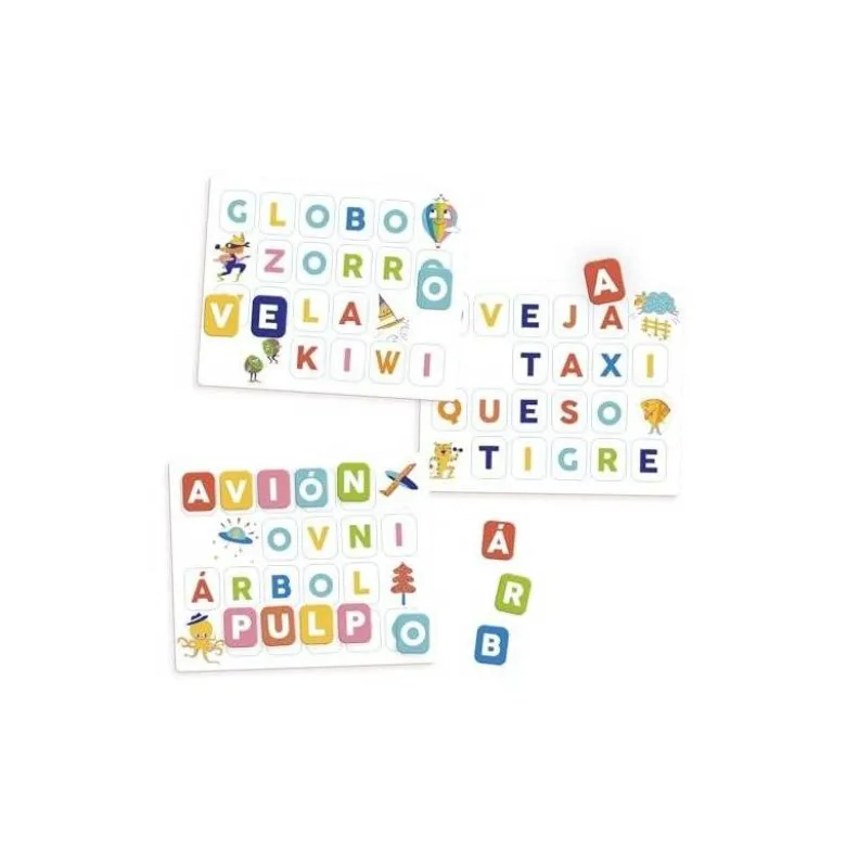 Juego didáctico a partir de 5 años Formar palabras Diset
