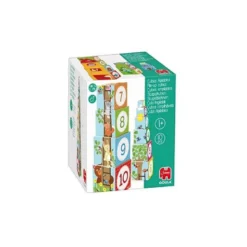 Juego didáctico de 0 a 3 años Cubos apilables figuras del bosque Goula