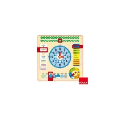 Juego didáctico Reloj calendario Diset