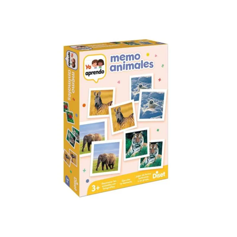 JUEGO DISET DIDACTICO MEMO PHOTO ANIMALS