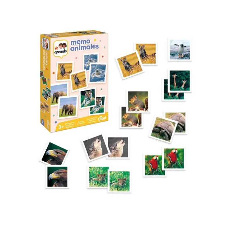 JUEGO DISET DIDACTICO MEMO PHOTO ANIMALS