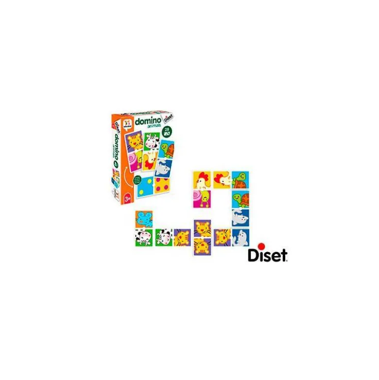 JUEGO DISET EDUCATIVO DOMINO ANIMALS