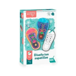 JUEGO EDUCATIVO FALOMIR DISEÑA TUS ZAPATILLAS MOTRICIDAD FINA