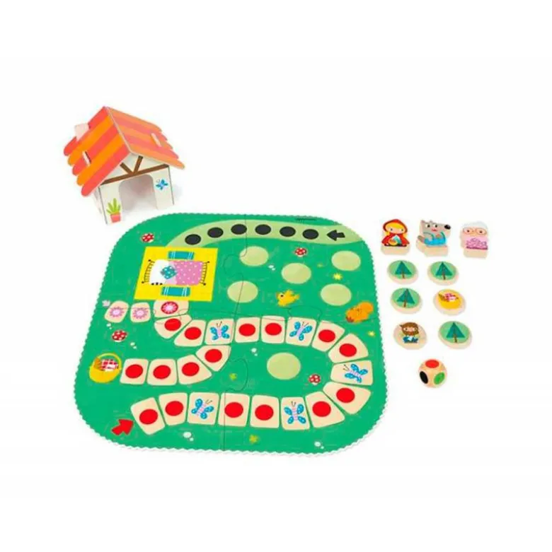 JUEGO GOULA DIDACTICO LITTLE RED RIDDING HOOD +2 AÑOS