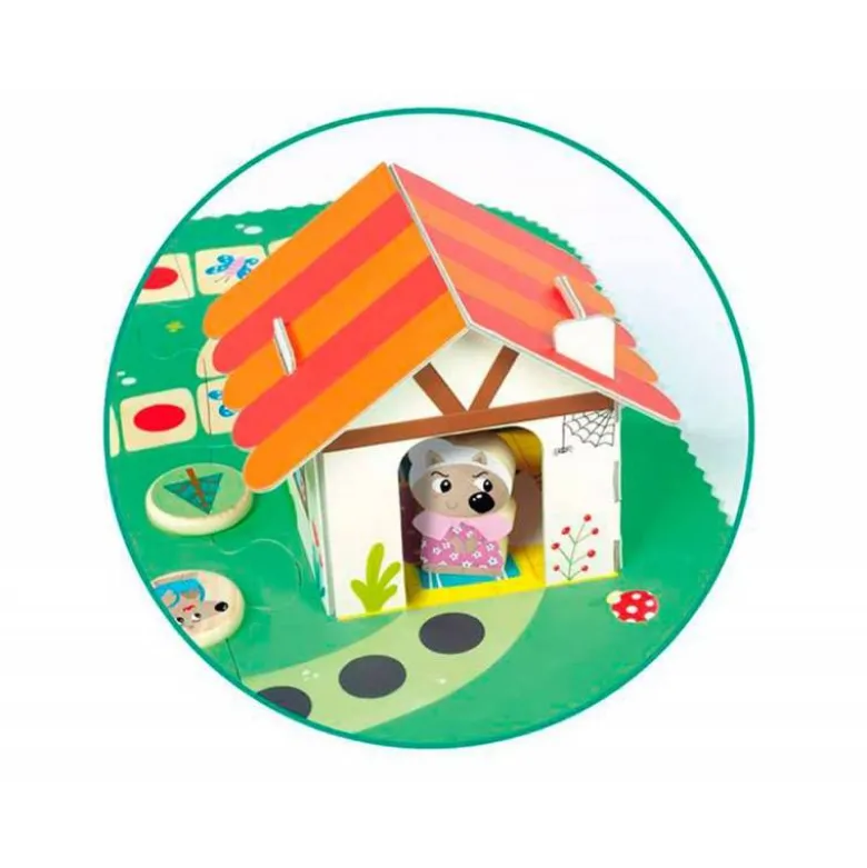 JUEGO GOULA DIDACTICO LITTLE RED RIDDING HOOD +2 AÑOS