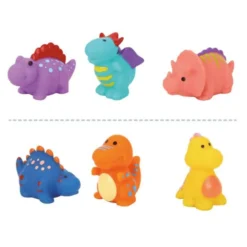 JUEGO INFANTIL IMAGINOVO CUBOS APILABLES NIDOS DINOSAURIOS +12 MESES 12 PIEZAS 13X13X13CM