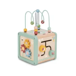 JUEGO INFANTIL IMAGINOVO MADERA CUBO DE ACTIVIDADES +18 MESES 15,5X15,5X28CM
