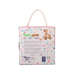 JUEGO INFANTIL IMAGINOVO MADERA JIRAFA PARA ARRASTRAR CON RUEDAS +12 MESES 16X12X5,4CM