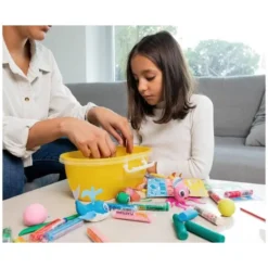 JUEGO JOVI PLAY&FUN PLASTILINA COFRE JURASSIC