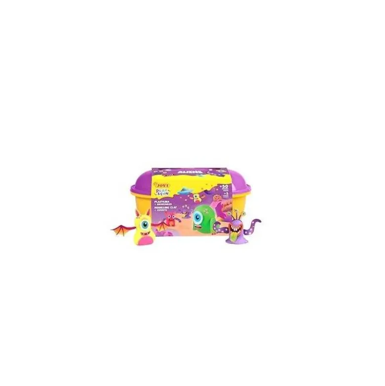 JUEGO JOVI PLAY&FUN PLASTILINA COFRE ALIENS