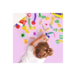 JUEGO JOVI RODILLO PARA PLASTILINA + 12 MOLDES FORMAS SURTIDAS