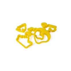 JUEGO JOVI RODILLO PARA PLASTILINA + 12 MOLDES FORMAS SURTIDAS