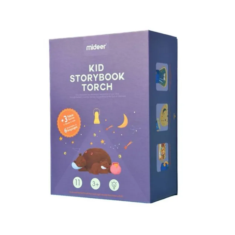 JUEGO MIDEER ANTORCHA KIDS STORIBOOK CON 12 CUENTOS