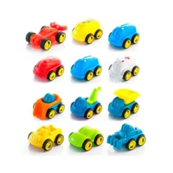 JUEGO MINILAND SET DE 12 MINIMOBILES CONTENIDO SURTIDO 370X280X100 MM