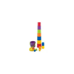 Juego para bebes a partir de 1 año Vasitos Apilables Miniland