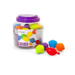 Juego para bebes a partir de 2 años Maxichain 4 cuentas Miniland